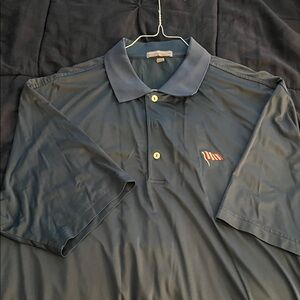 Peter Millar Dark Blue Polo Shirt